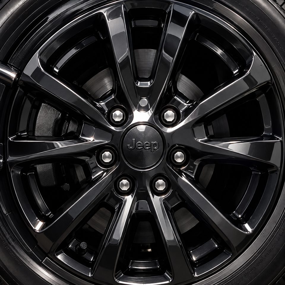Llantas: llanta negra Jeep