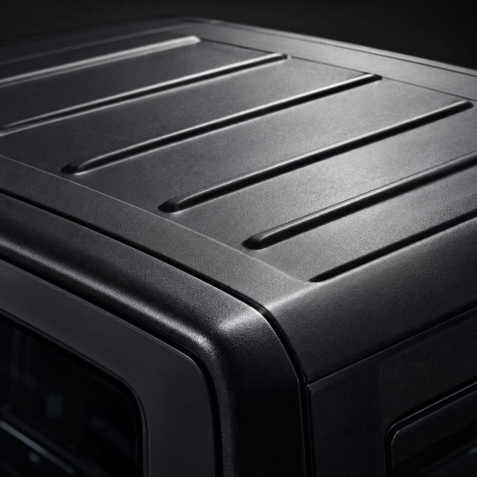 Techo: detalle del techo rígido