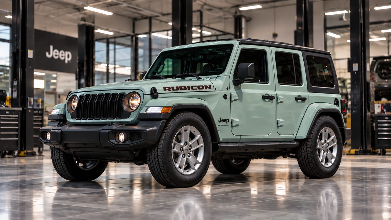 El Jeep Wrangler original, en el taller